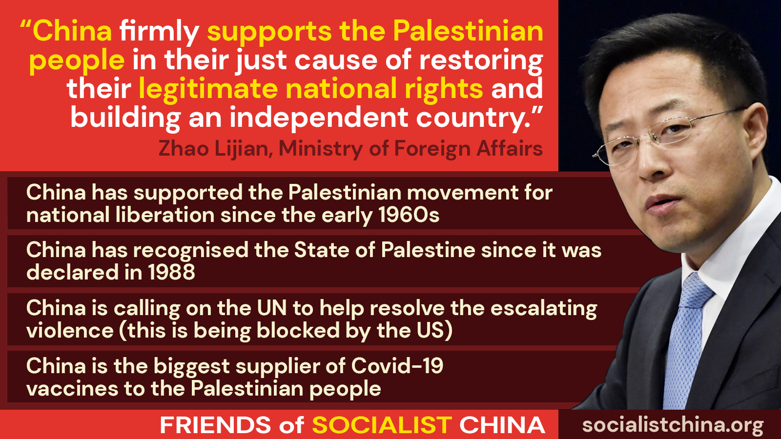 Solidarity with Palestine - Friends of Socialist China