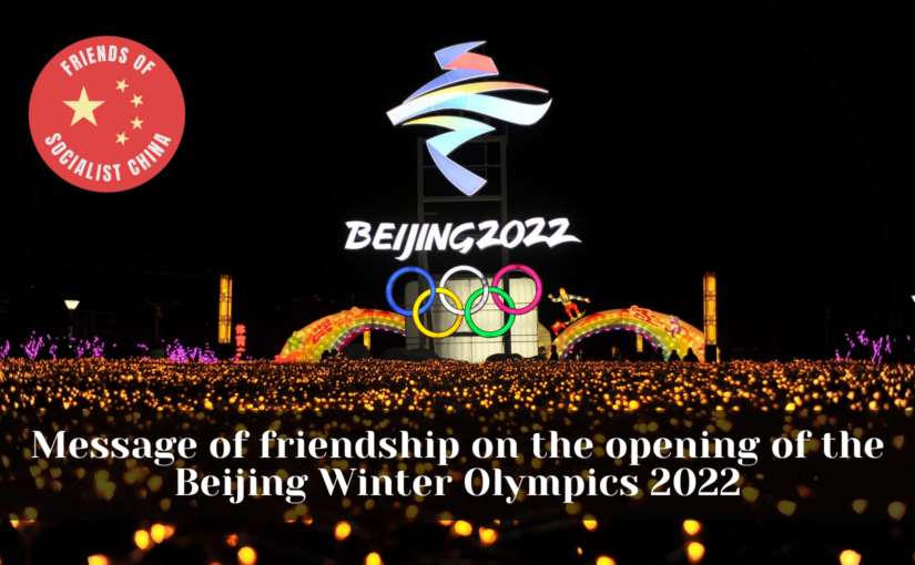 Message of friendship on the opening of the Beijing Winter Olympics 2022