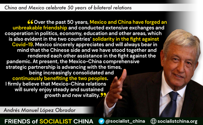 China and Mexico celebrate 50 years of bilateral relations