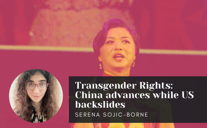 Transgender rights: China advances while US backslides