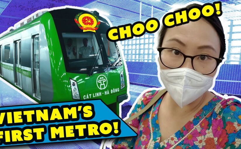 Luna Oi showcases Hanoi’s new metro