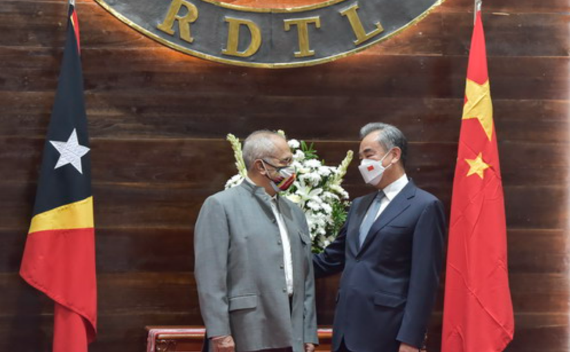 China cements its ties with Timor-Leste