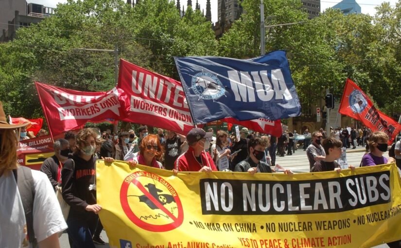 Canadian labour activists oppose AUKUS, a new NATO in the Pacific