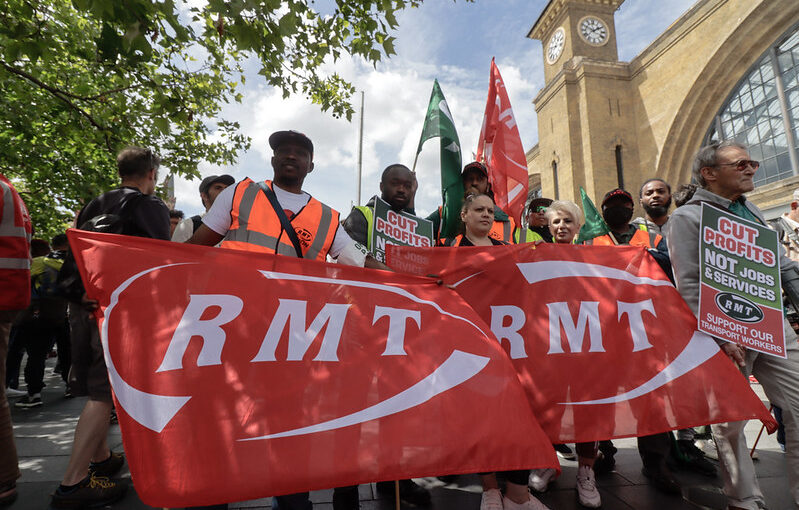 RMT passes resolution opposing war and wasteful military spending