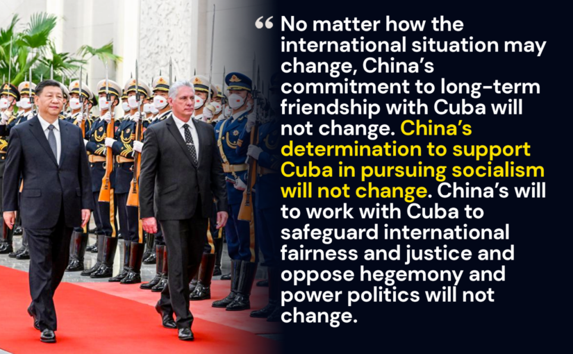 China and Cuba: an exemplar of solidarity and cooperation between socialist countries