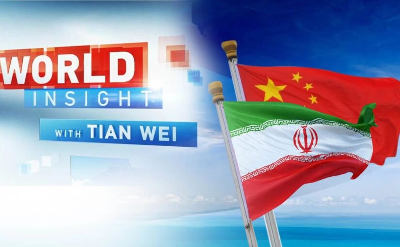 China and Iran standing together against hegemonism