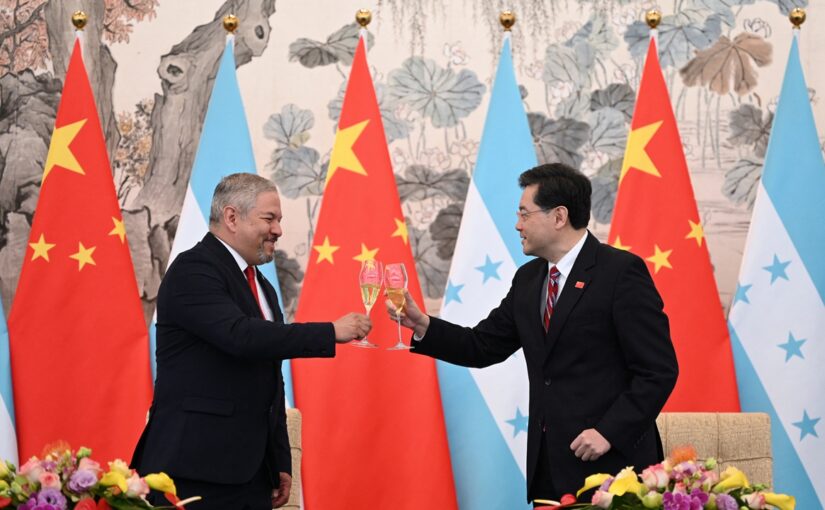 China and Honduras formally establish diplomatic relations