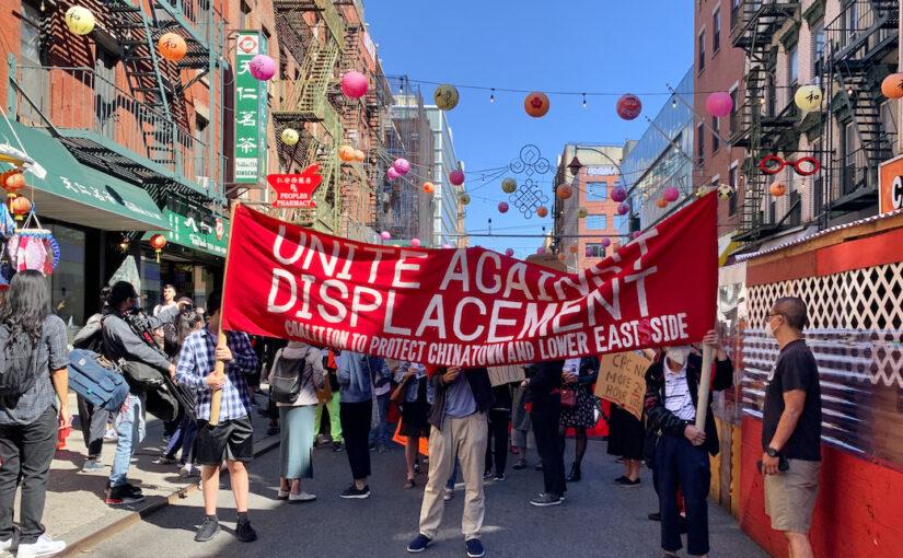 Chinatowns squeezed between capitalist development, New Cold War