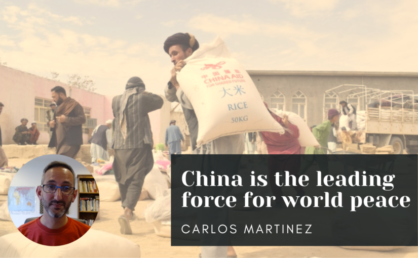 China is the leading force for world peace