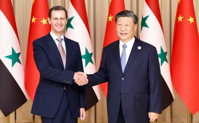 China and Syria announce establishment of a strategic partnership