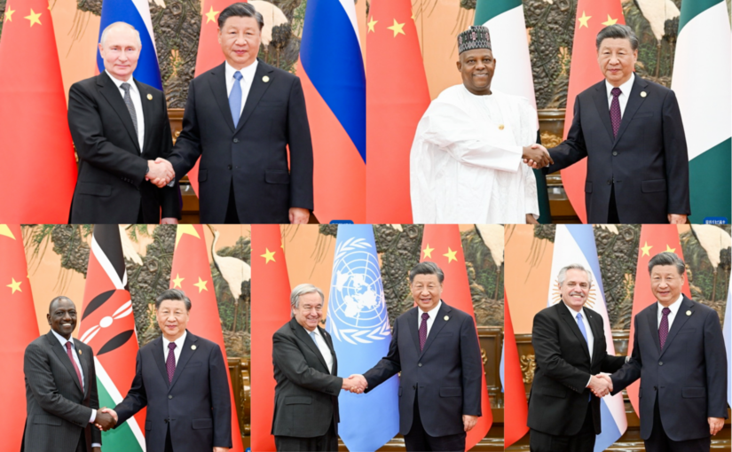 Xi meets with leaders of Russia, Nigeria, Kenya, Argentina and United Nations