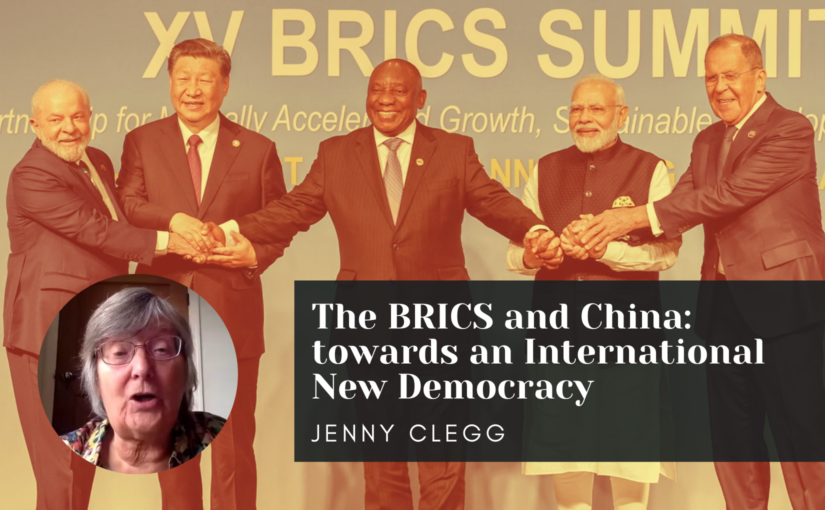 The BRICS and China: towards an International New Democracy