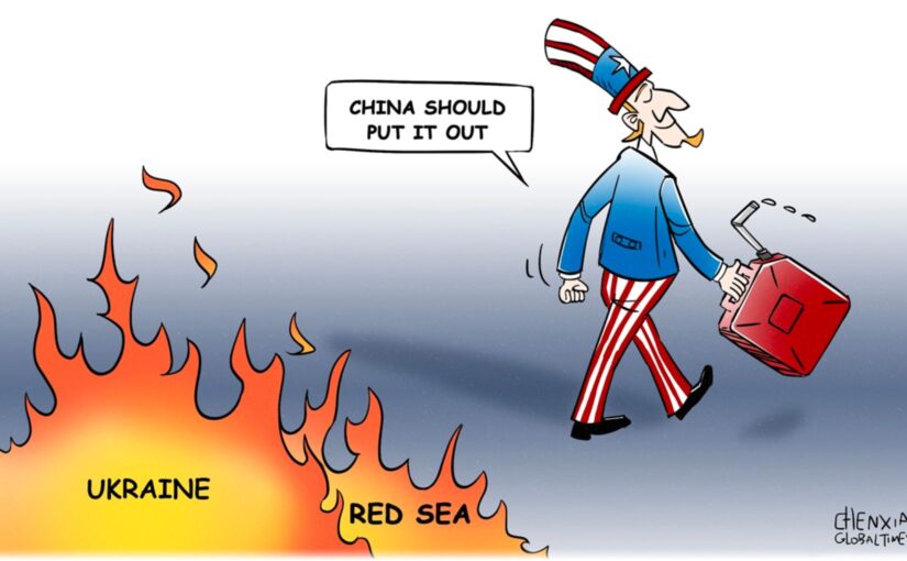 Everyone should wake up to US’ blame game in Red Sea, Ukraine crises