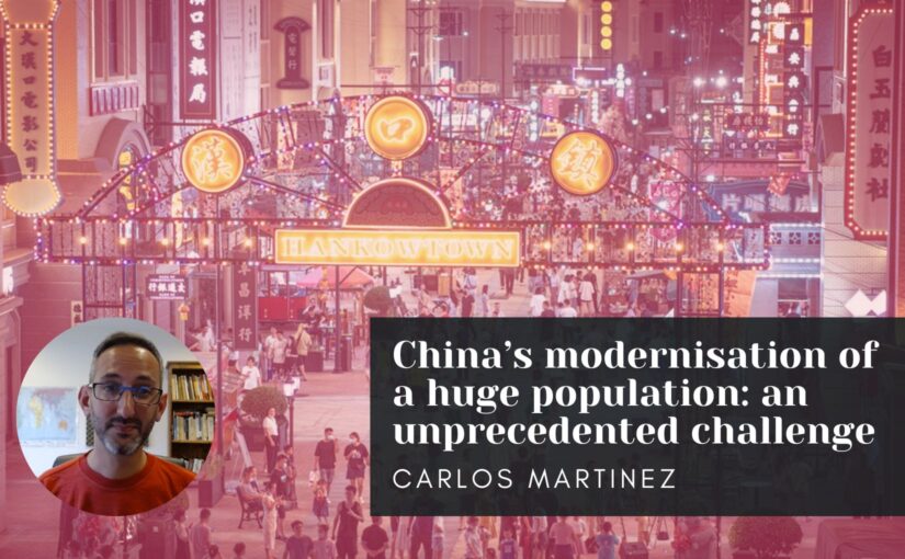 China’s modernisation of a huge population: an unprecedented challenge