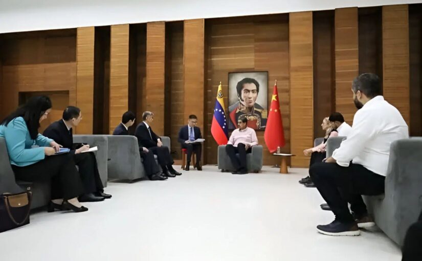 Venezuelan President Maduro meets with CPC delegation