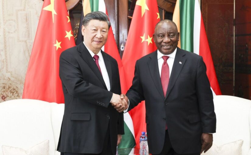 Xi congratulates Ramaphosa on reelection as South African president