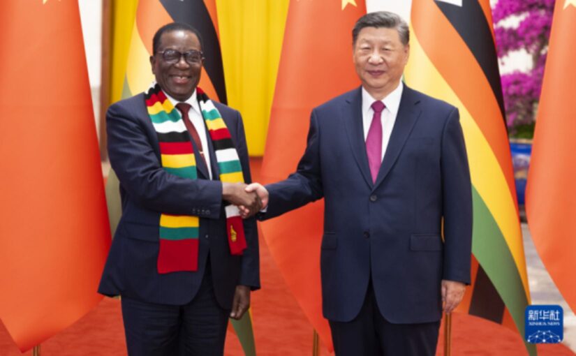 Mnangagwa: Zimbabwe and China enjoy brotherly friendship