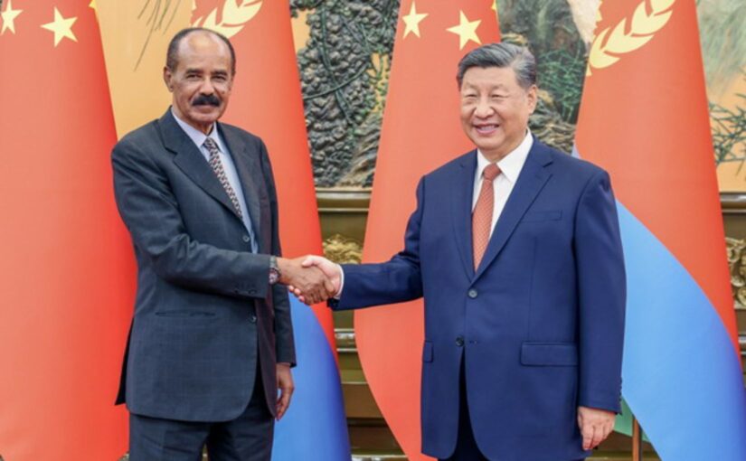 Xi meets with heads of state from Eritrea, Mali, DRC, Comoros, Djibouti, Seychelles and Guinea