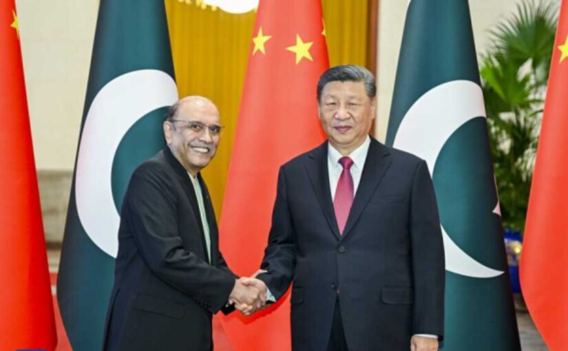 Xi Jinping holds talks with Pakistani President Asif Ali Zardari