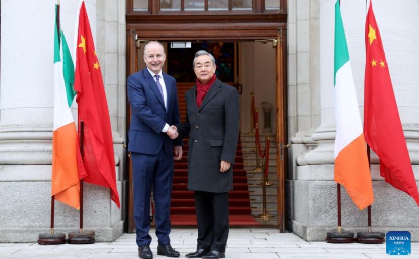 China, Ireland pledge closer ties, deeper cooperation