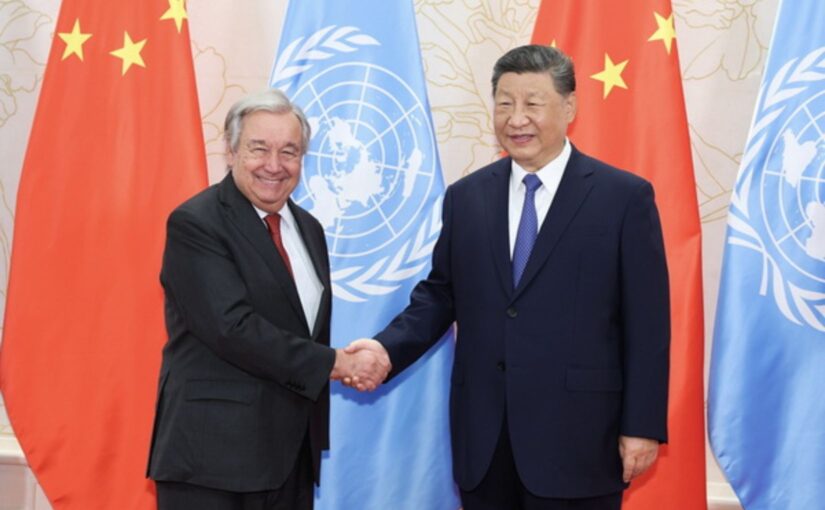 Xi Jinping meets UN Secretary General and leaders from Egypt, Myanmar and Kazakhstan