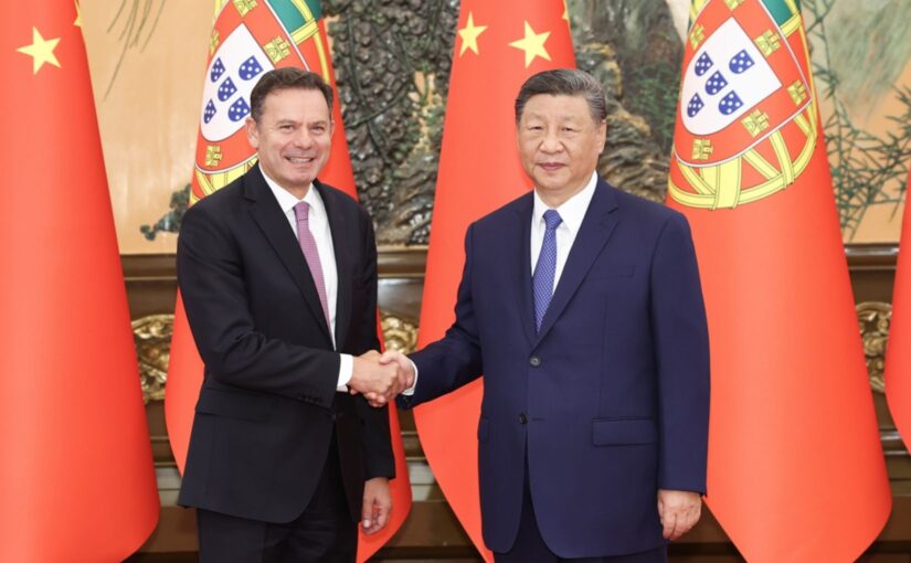 Portugal reinforces sound relations with China