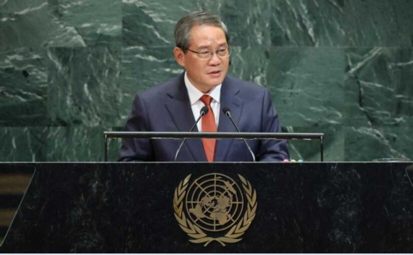 China’s Premier champions peace, justice and development at UN General Assembly