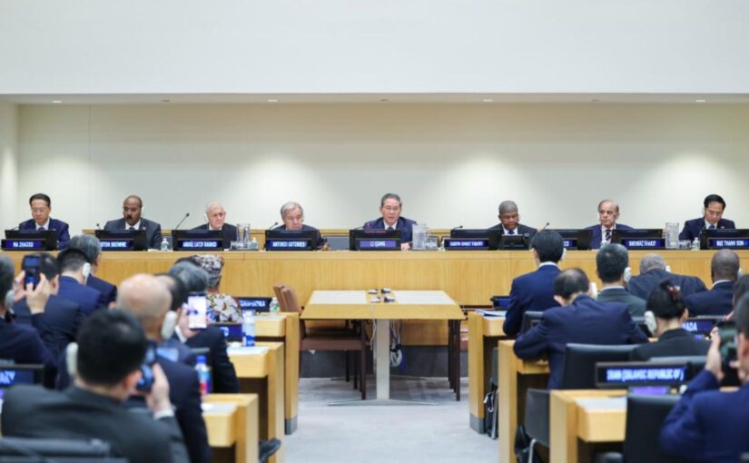 Li Qiang issues rallying call for development at UN
