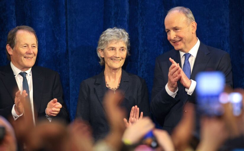 Xi Jinping greets Ireland’s new left-wing President