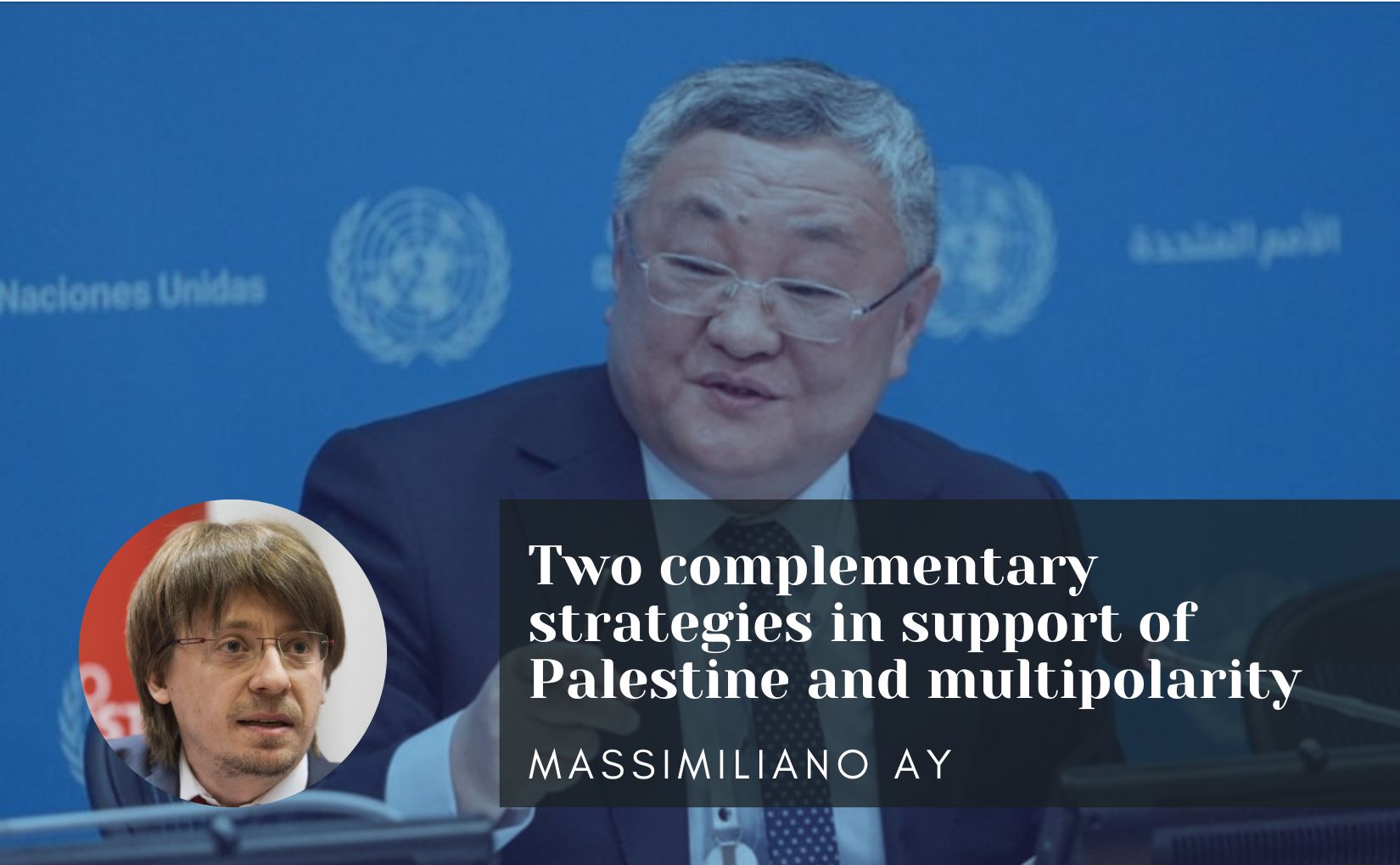 Two complementary strategies in support of Palestine and multipolarity