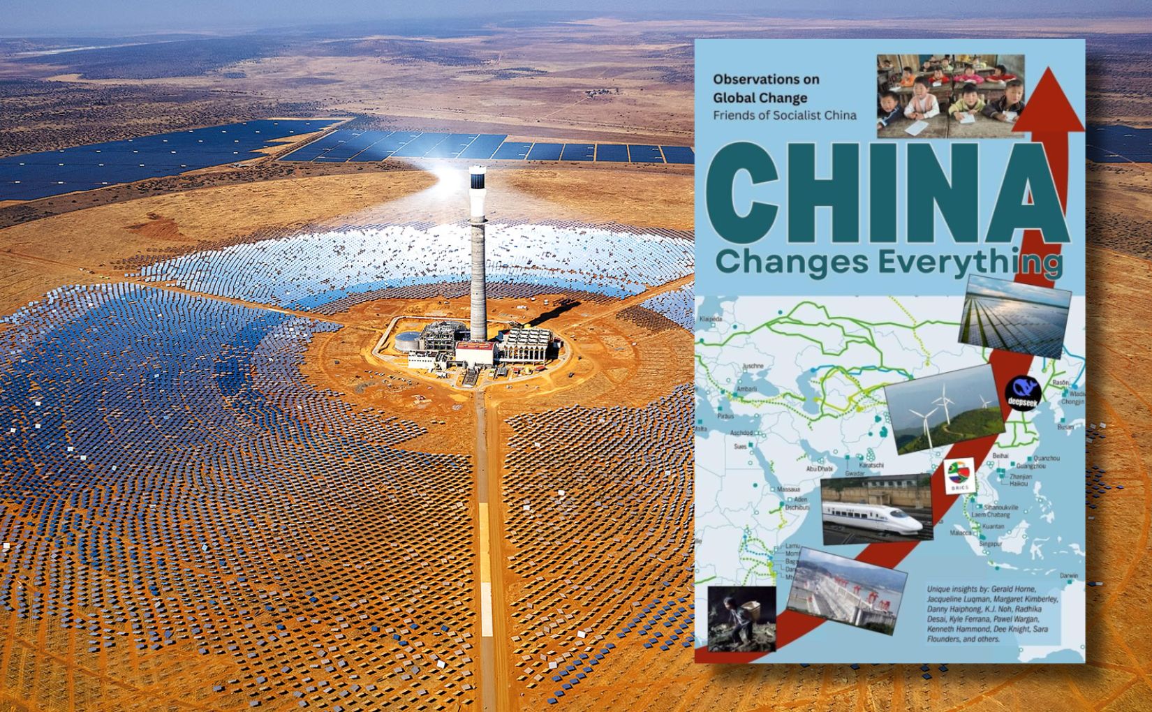 Around the world, China is turning on the lights