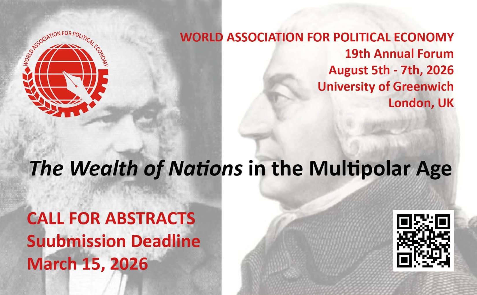 World Association for Political Economy call for papers