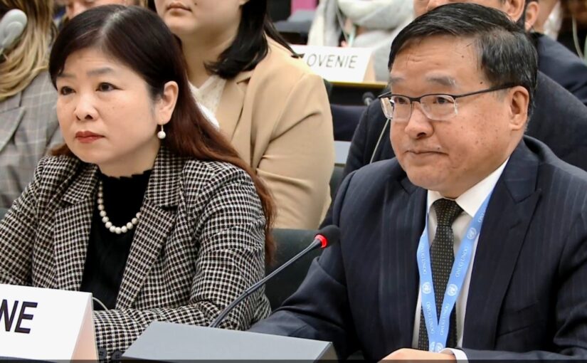 China condemns US and Israeli atrocities at UN Human Rights Council