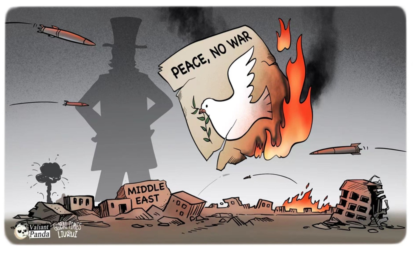 China wants an end to the criminal war on Iran