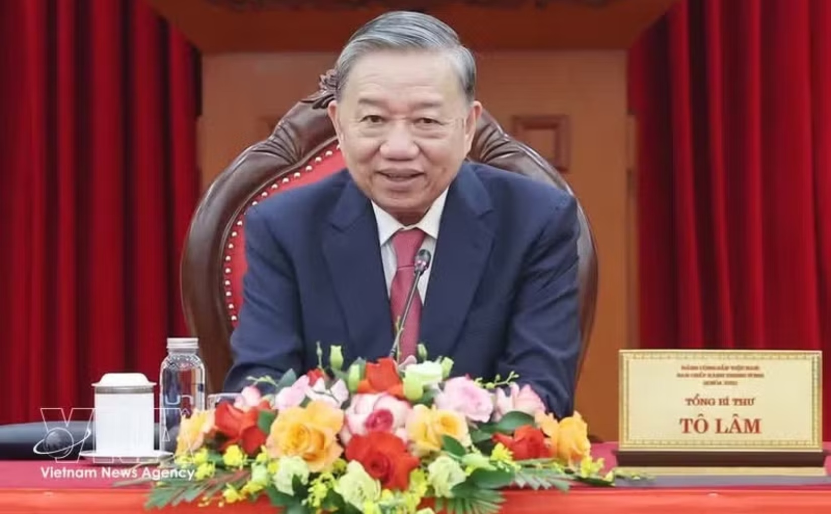To Lam calls for promoting traditional friendship and enhancing strategic connectivity between Vietnam and China