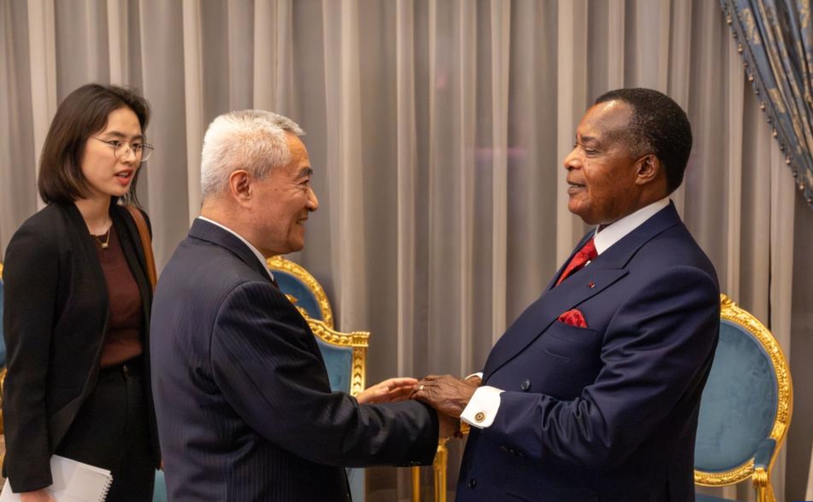 Xi’s envoy attends inauguration of Congolese President