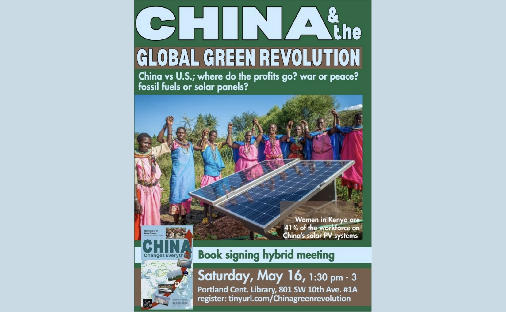 China and the Global Green Revolution – a webinar review