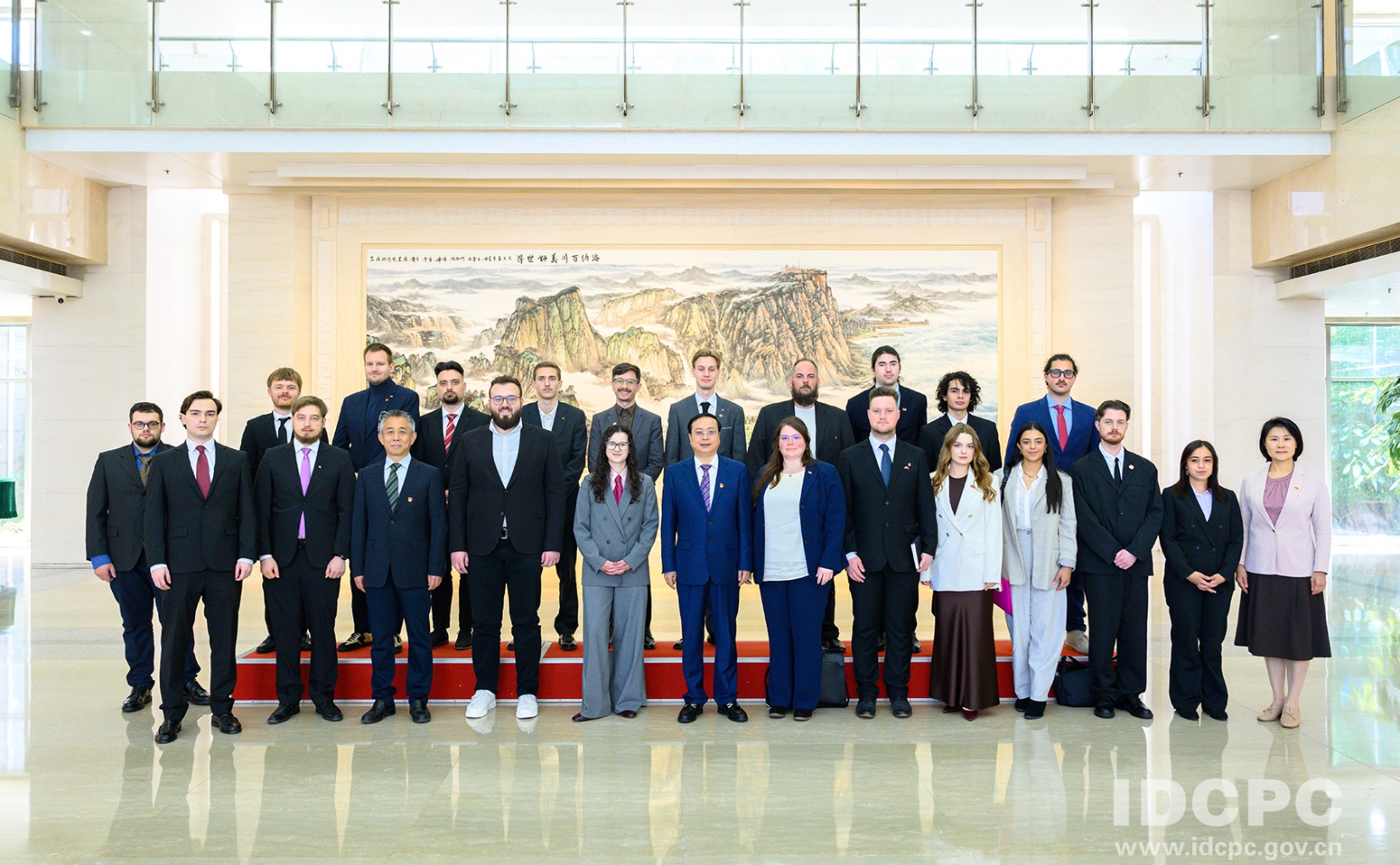 Young communists from Europe and North America visit China